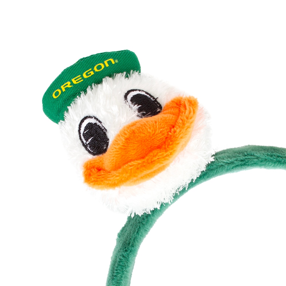 Oregon, Green, Headbands, Polyester, Accessories, Unisex, Mascot Factory, Two Duck Heads, 950606